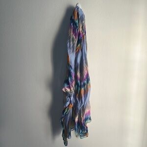 Target Blue and Purple Scarf